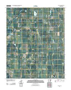 Amagon Arkansas Historical topographic map, 1:24000 scale, 7.5 X 7.5 Minute, Year 2011