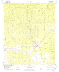 Antoine Arkansas Historical topographic map, 1:24000 scale, 7.5 X 7.5 Minute, Year 1975