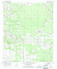 Arden Arkansas Historical topographic map, 1:24000 scale, 7.5 X 7.5 Minute, Year 1951