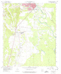 Arkadelphia Arkansas Historical topographic map, 1:24000 scale, 7.5 X 7.5 Minute, Year 1959