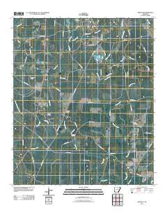 Artesian Arkansas Historical topographic map, 1:24000 scale, 7.5 X 7.5 Minute, Year 2011