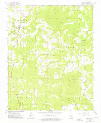 Ash Flat Arkansas Historical topographic map, 1:24000 scale, 7.5 X 7.5 Minute, Year 1962