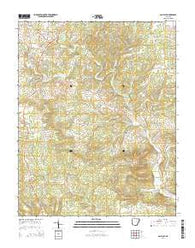 Ash Flat Arkansas Current topographic map, 1:24000 scale, 7.5 X 7.5 Minute, Year 2014