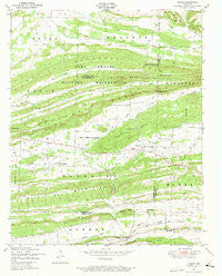 Barber Arkansas Historical topographic map, 1:24000 scale, 7.5 X 7.5 Minute, Year 1947