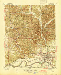 Batesville Arkansas Historical topographic map, 1:31680 scale, 7.5 X 7.5 Minute, Year 1942