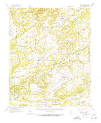 Bee Branch Arkansas Historical topographic map, 1:62500 scale, 15 X 15 Minute, Year 1961