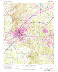 Benton Arkansas Historical topographic map, 1:24000 scale, 7.5 X 7.5 Minute, Year 1944