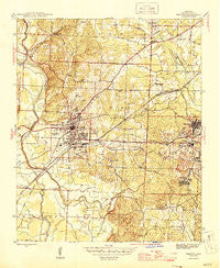 Benton Arkansas Historical topographic map, 1:31680 scale, 7.5 X 7.5 Minute, Year 1944