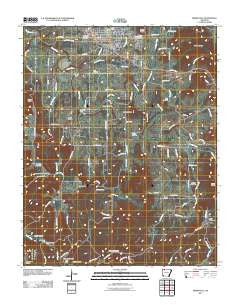 Berryville Arkansas Historical topographic map, 1:24000 scale, 7.5 X 7.5 Minute, Year 2011