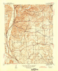 Bethesda Arkansas Historical topographic map, 1:31680 scale, 7.5 X 7.5 Minute, Year 1942