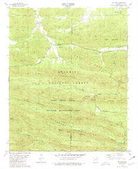 Big Fork Arkansas Historical topographic map, 1:24000 scale, 7.5 X 7.5 Minute, Year 1980