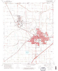 Blytheville Arkansas Historical topographic map, 1:24000 scale, 7.5 X 7.5 Minute, Year 1972
