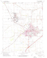 Blytheville Arkansas Historical topographic map, 1:24000 scale, 7.5 X 7.5 Minute, Year 1972