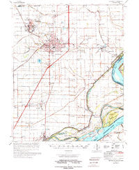 Blytheville Arkansas Historical topographic map, 1:62500 scale, 15 X 15 Minute, Year 1976