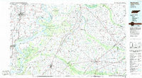 Blytheville Arkansas Historical topographic map, 1:100000 scale, 30 X 60 Minute, Year 1986