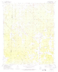 Bodcaw Arkansas Historical topographic map, 1:24000 scale, 7.5 X 7.5 Minute, Year 1973