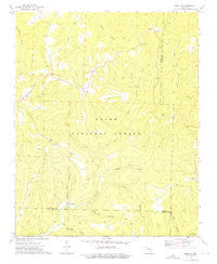 Boston Arkansas Historical topographic map, 1:24000 scale, 7.5 X 7.5 Minute, Year 1973