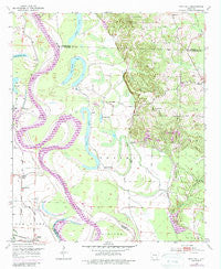 Boyd Hill Arkansas Historical topographic map, 1:24000 scale, 7.5 X 7.5 Minute, Year 1952
