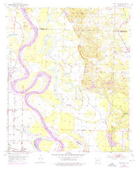 Boyd Hill Arkansas Historical topographic map, 1:24000 scale, 7.5 X 7.5 Minute, Year 1952