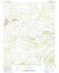 Branch Arkansas Historical topographic map, 1:24000 scale, 7.5 X 7.5 Minute, Year 1993