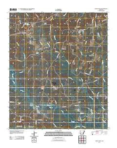Buena Vista Arkansas Historical topographic map, 1:24000 scale, 7.5 X 7.5 Minute, Year 2011