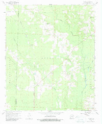 Bussey Arkansas Historical topographic map, 1:24000 scale, 7.5 X 7.5 Minute, Year 1960