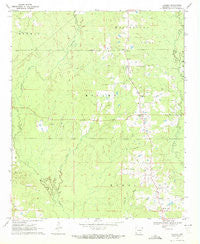 Calmer Arkansas Historical topographic map, 1:24000 scale, 7.5 X 7.5 Minute, Year 1970