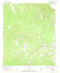 Camden SW Arkansas Historical topographic map, 1:24000 scale, 7.5 X 7.5 Minute, Year 1971