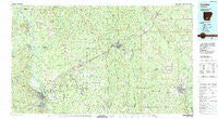 Camden Arkansas Historical topographic map, 1:100000 scale, 30 X 60 Minute, Year 1986