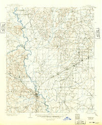 Camden Arkansas Historical topographic map, 1:125000 scale, 30 X 30 Minute, Year 1903