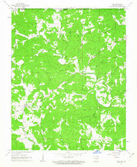 Camp Arkansas Historical topographic map, 1:24000 scale, 7.5 X 7.5 Minute, Year 1962