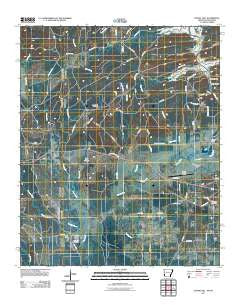 Chapel Hill Arkansas Historical topographic map, 1:24000 scale, 7.5 X 7.5 Minute, Year 2011