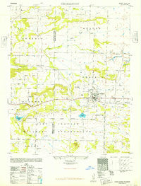Charleston Arkansas Historical topographic map, 1:24000 scale, 7.5 X 7.5 Minute, Year 1948