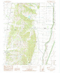 Cherry Valley East Arkansas Historical topographic map, 1:24000 scale, 7.5 X 7.5 Minute, Year 1984