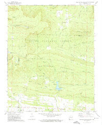 Chickalah Mountain West Arkansas Historical topographic map, 1:24000 scale, 7.5 X 7.5 Minute, Year 1972