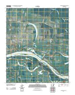 Cornerstone Arkansas Historical topographic map, 1:24000 scale, 7.5 X 7.5 Minute, Year 2011