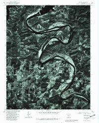 Cotter Arkansas Historical topographic map, 1:24000 scale, 7.5 X 7.5 Minute, Year 1979