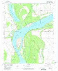 Council Arkansas Historical topographic map, 1:24000 scale, 7.5 X 7.5 Minute, Year 1981