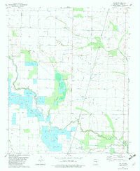 Culler Arkansas Historical topographic map, 1:24000 scale, 7.5 X 7.5 Minute, Year 1982