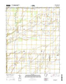 Datto Arkansas Current topographic map, 1:24000 scale, 7.5 X 7.5 Minute, Year 2014
