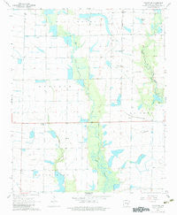 De Witt SW Arkansas Historical topographic map, 1:24000 scale, 7.5 X 7.5 Minute, Year 1968