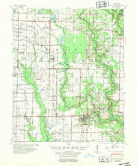 De Witt Arkansas Historical topographic map, 1:62500 scale, 15 X 15 Minute, Year 1954