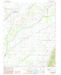 Delaplaine Arkansas Historical topographic map, 1:24000 scale, 7.5 X 7.5 Minute, Year 1984