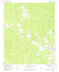 Delight Arkansas Historical topographic map, 1:24000 scale, 7.5 X 7.5 Minute, Year 1970