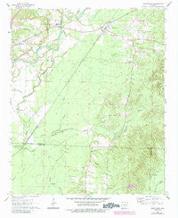 Donaldson Arkansas Historical topographic map, 1:24000 scale, 7.5 X 7.5 Minute, Year 1964