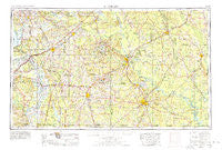 El Dorado Arkansas Historical topographic map, 1:250000 scale, 1 X 2 Degree, Year 1953