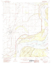 Elaine Arkansas Historical topographic map, 1:24000 scale, 7.5 X 7.5 Minute, Year 1982