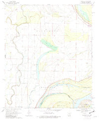 Eminence Arkansas Historical topographic map, 1:24000 scale, 7.5 X 7.5 Minute, Year 1970