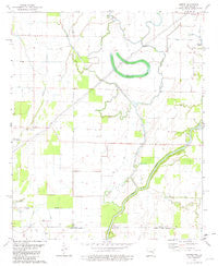 Empire Arkansas Historical topographic map, 1:24000 scale, 7.5 X 7.5 Minute, Year 1981