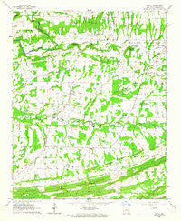 Enola Arkansas Historical topographic map, 1:24000 scale, 7.5 X 7.5 Minute, Year 1963
